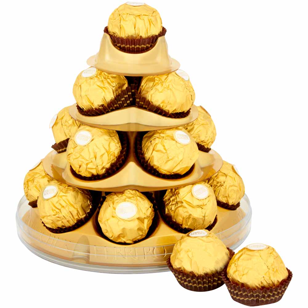 Ferrero Rocher Chocolate Christmas Cone 212g Image 2