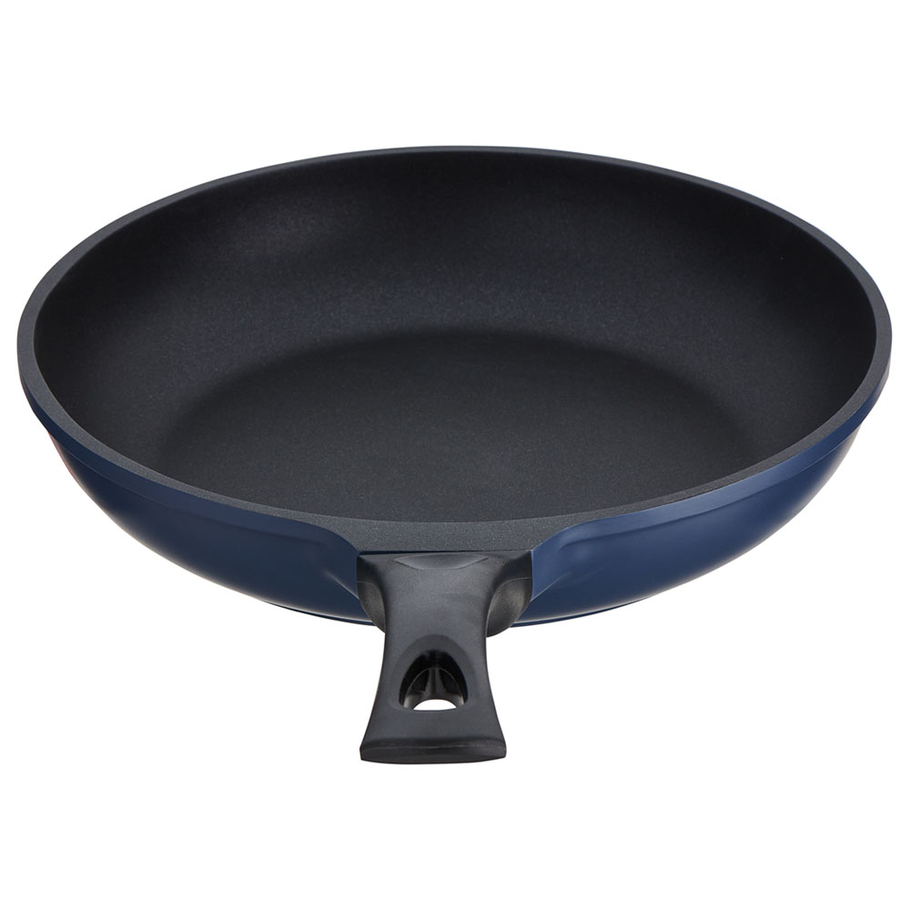 Wilko 28cm Blue Cast Aluminium Frypan Wilko