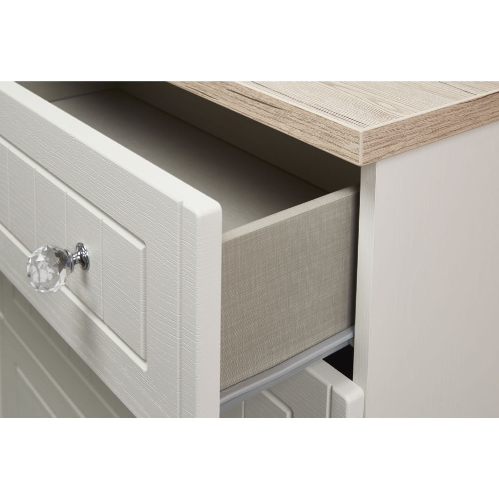Valencia Cream 5 Drawer Chest of Drawers Image 5