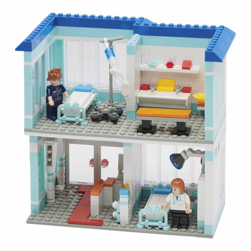 Wilko Blox City Hospital Large Set Image 1