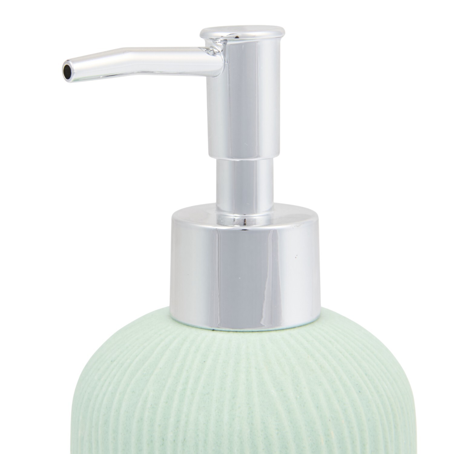 Ribbed Wave Soap Dispenser Sage Image 3