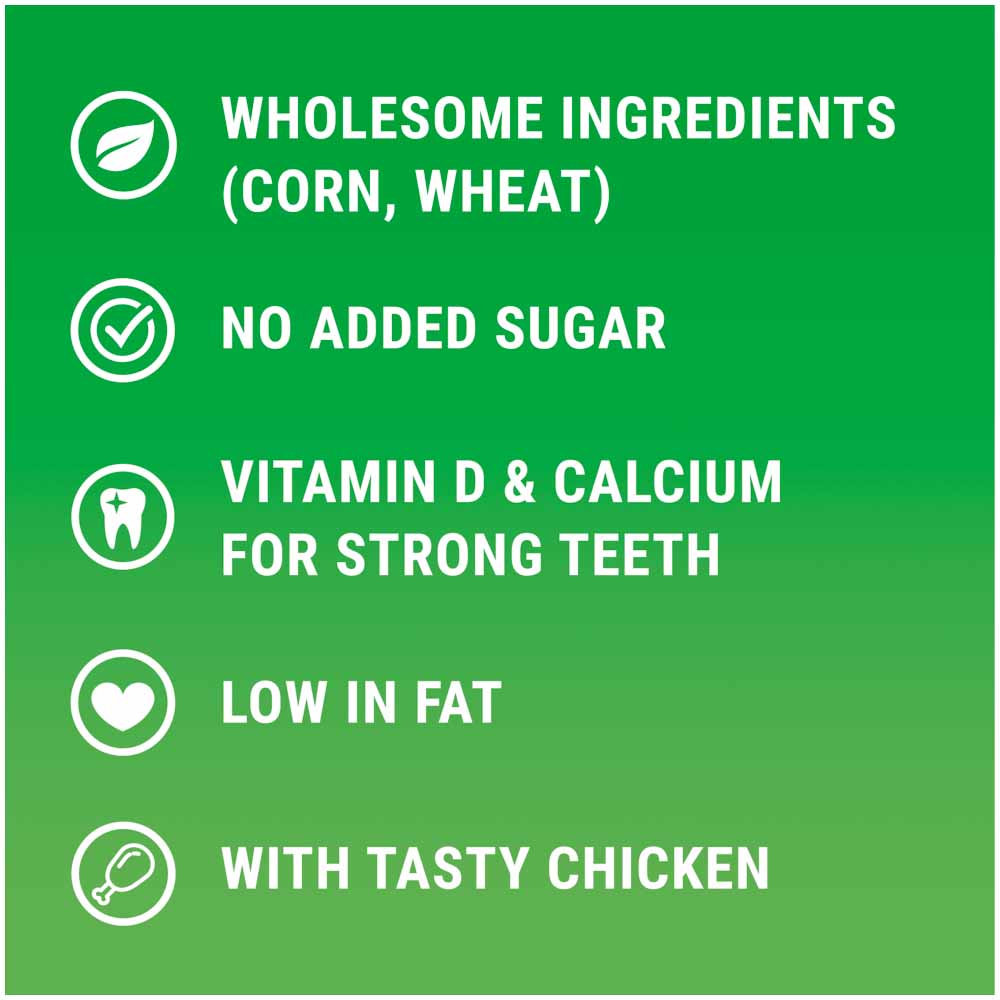 Dentalife Medium Dog Chicken Chews Treats 5 x 115g   Image 5