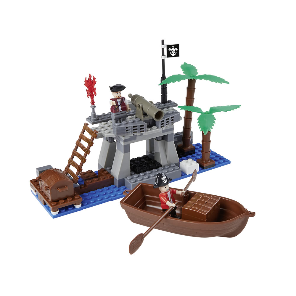 Wilko Blox Pirate Island Medium Set Image 1