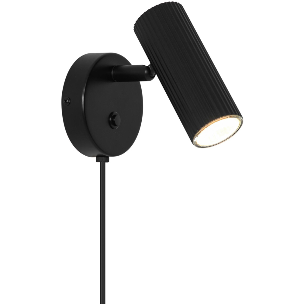 Nordlux Vico Black Wall Light Image 1