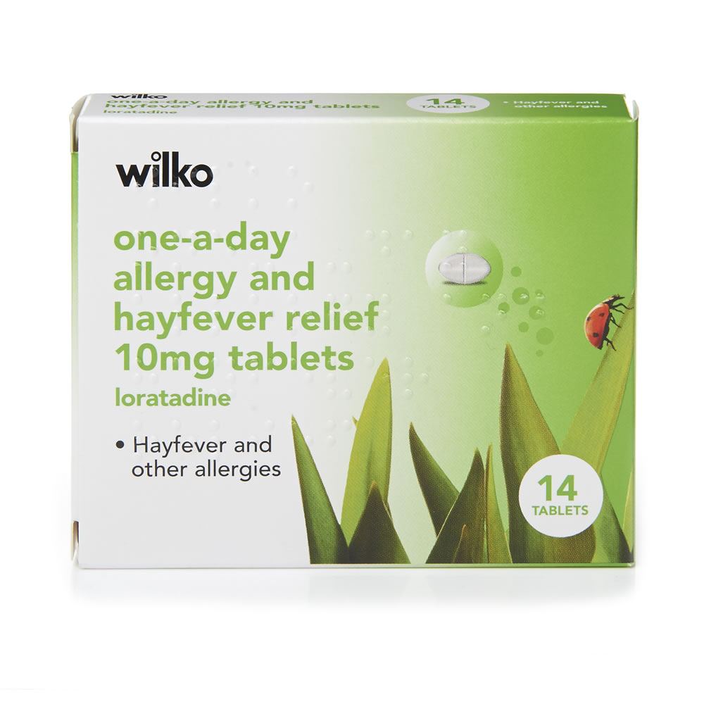 Wilko One a Day Hay Fever and Allergy Relief 14 pack Image