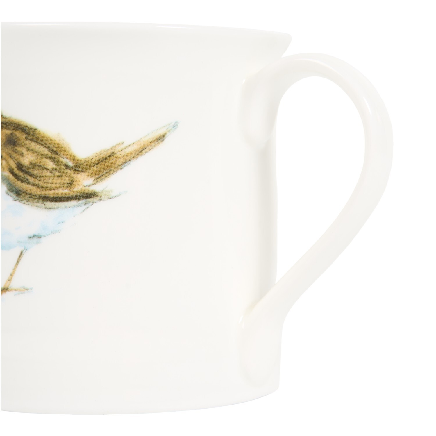 Devon Robin Mug White Image 3