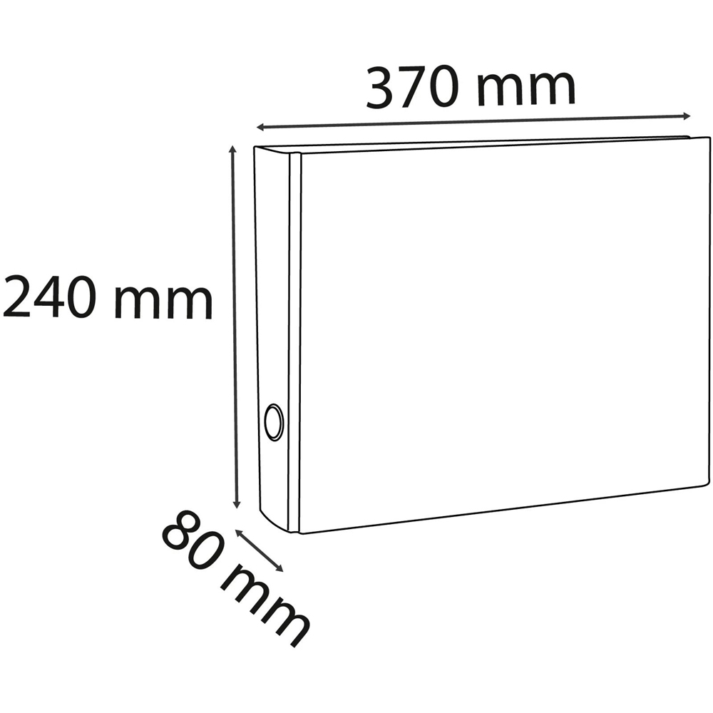 Exacompta A4 Marbled Grey 70mm Spine Lever Arch File 10 Pack Image 4