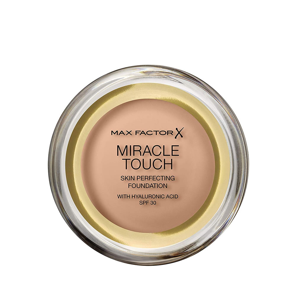 Max Factor Miracle Touch Skin Perfecting Foundation 75 Golden Image 1