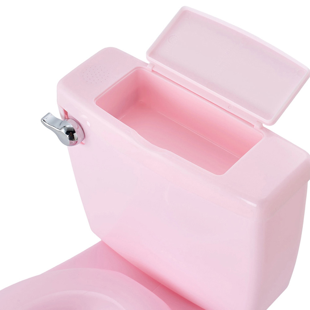 H&O Direct Pink Potty Training Toilet with Sound Image 3