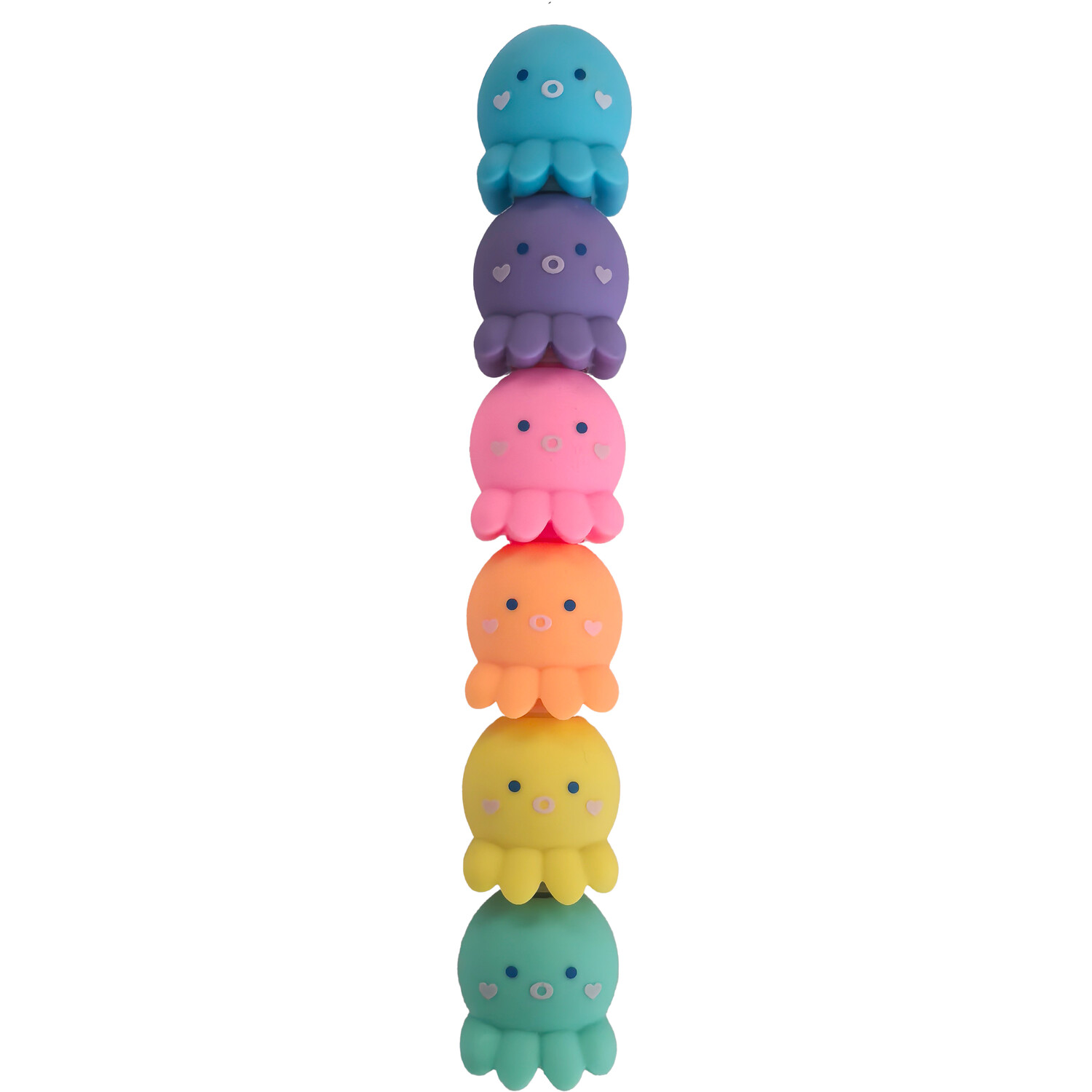 Octopus Stackable Highlighters Pack - Multicolour Image 3