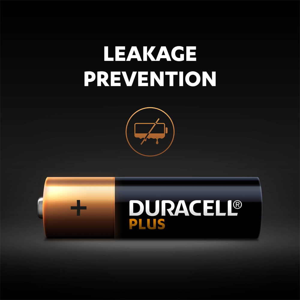 Duracell Plus LR6 AA 1.5V Alkaline Batteries 8 pack Image 6