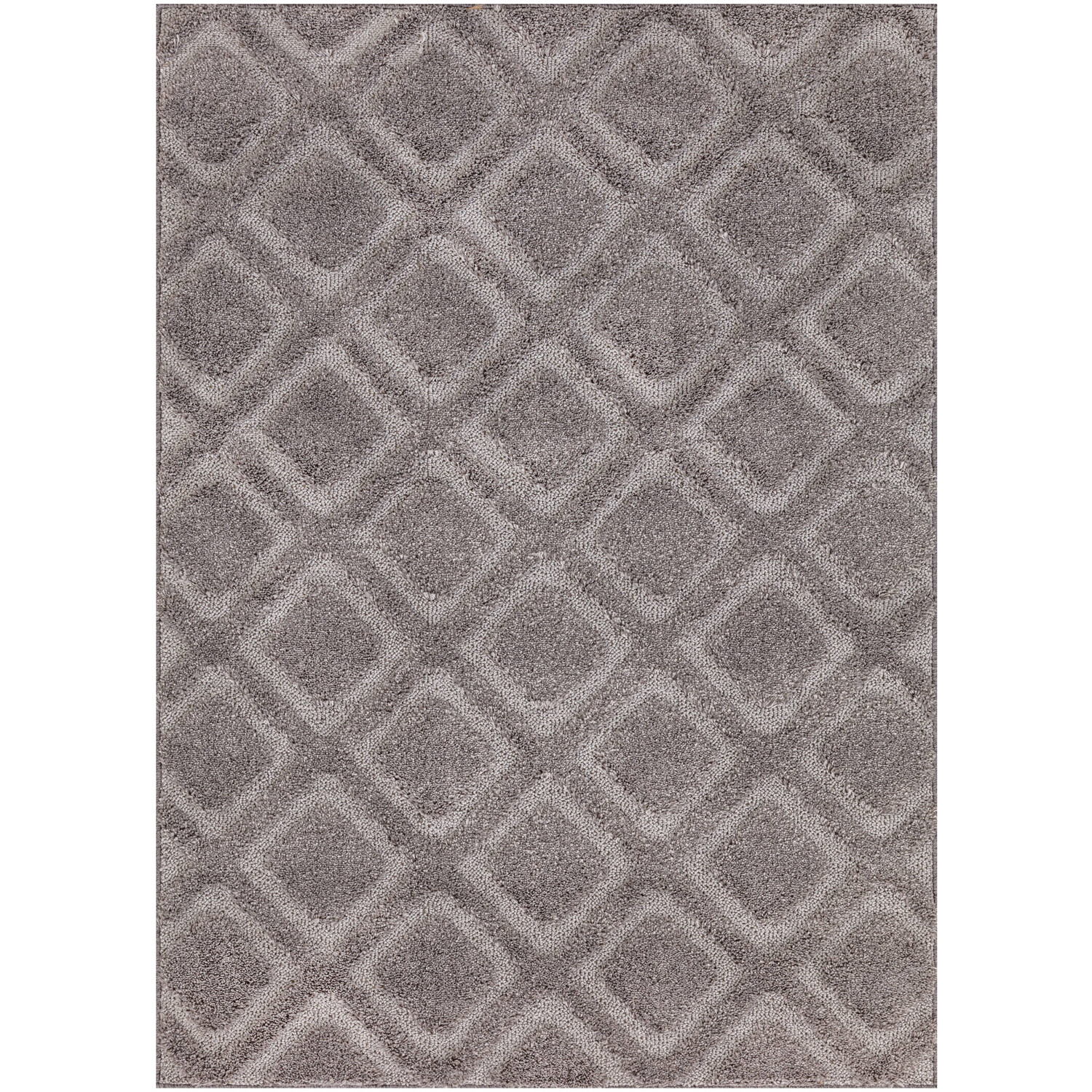Diamonds Rug - Grey / 120cm Image 1