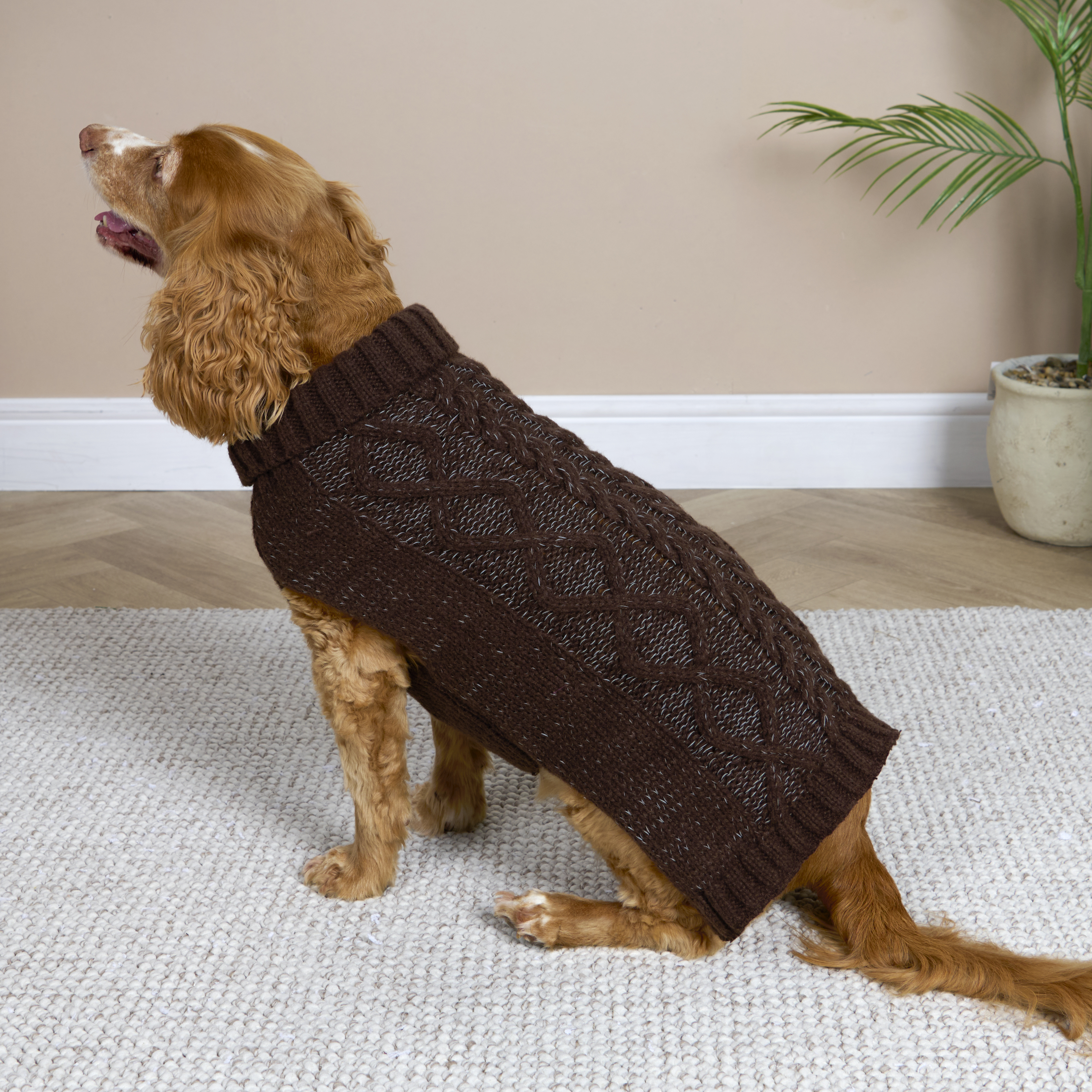 Reflective Roll Neck Pet Jumper M Image 9