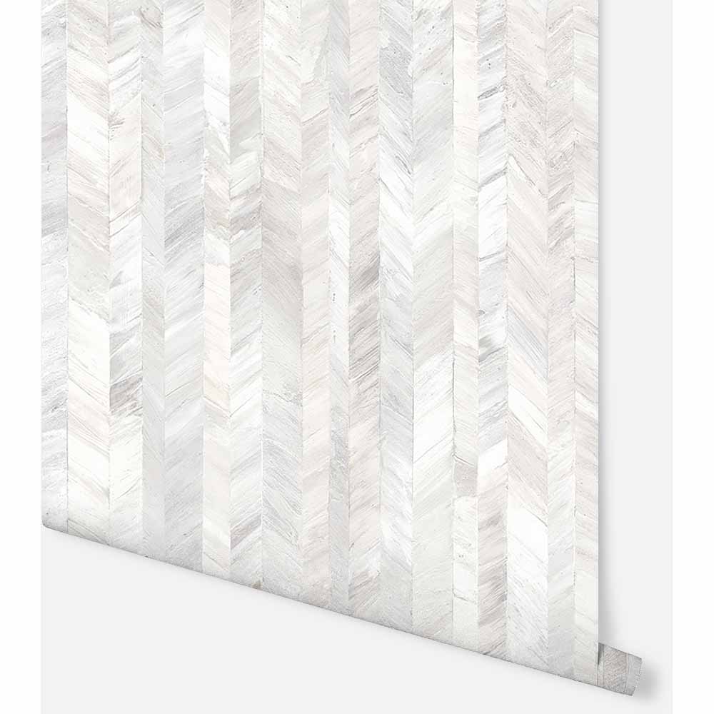Arthouse Mother of Pearl White Wallpaper Image 2