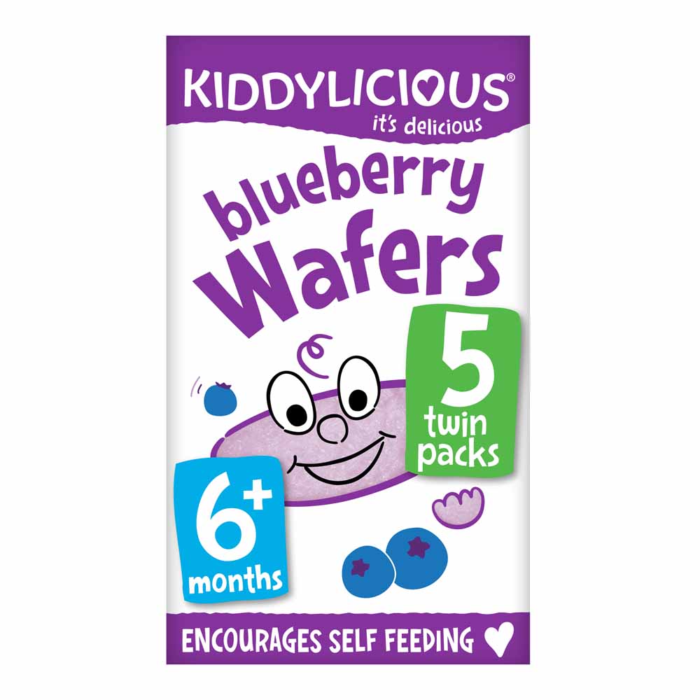 Kiddylicious Blueberry Wafers 20g Image