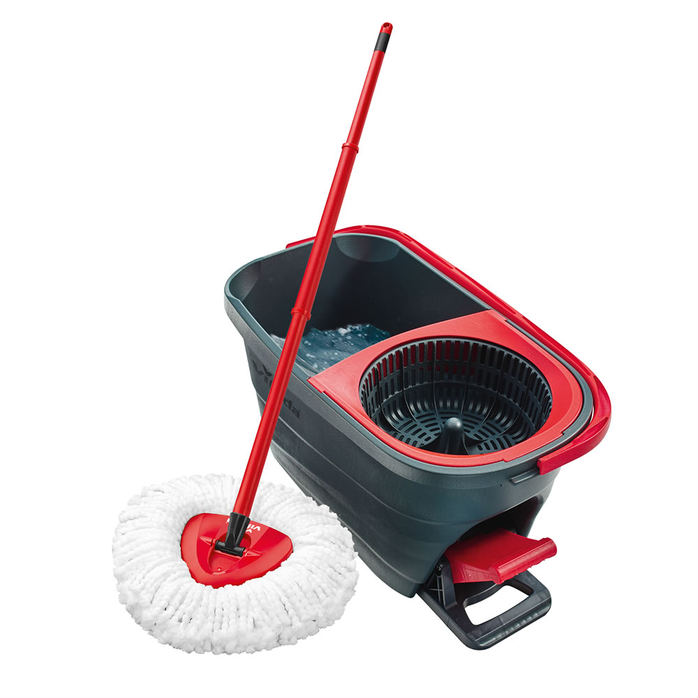 Vileda Turbo Smart Spin Mop and Bucket Image 1