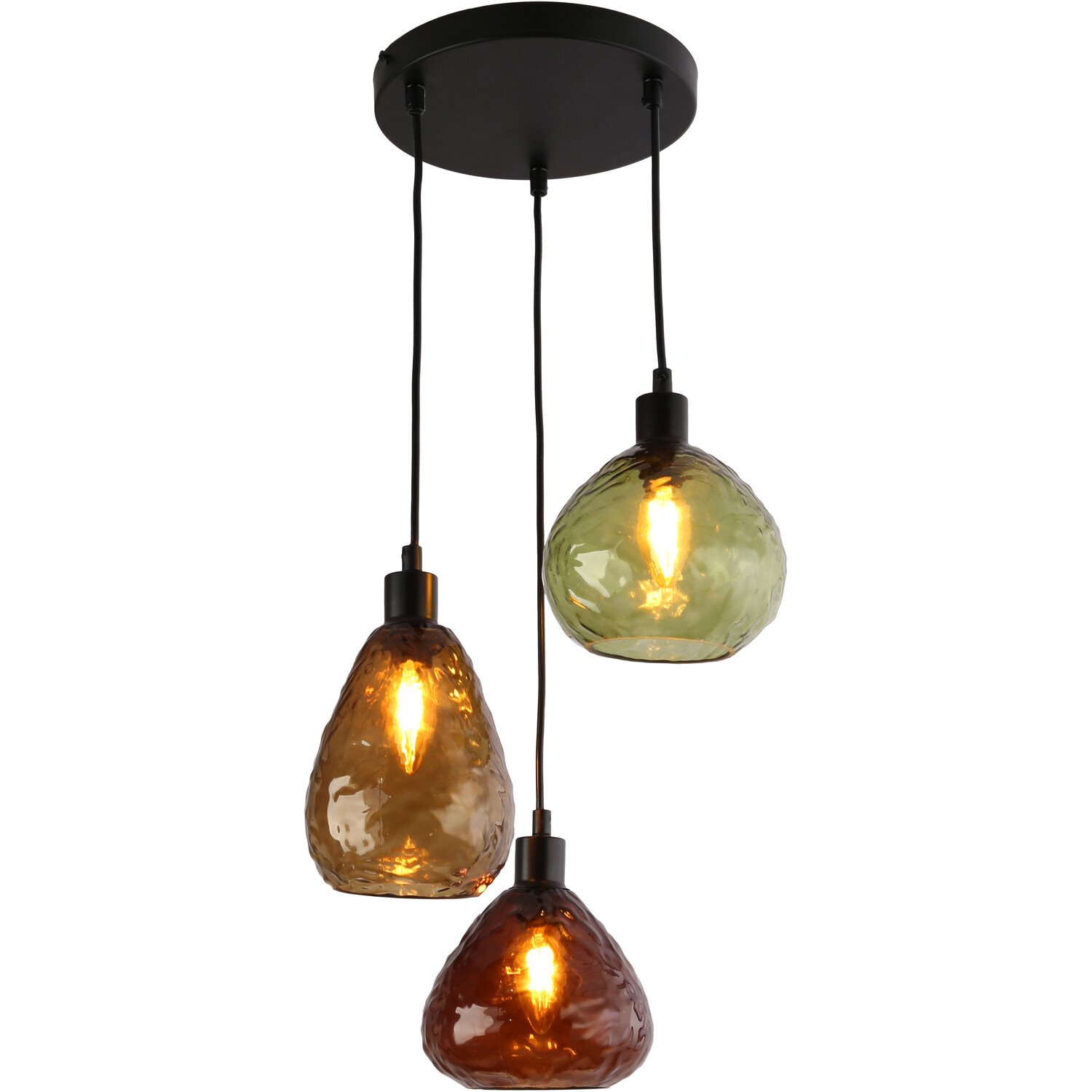 Asher 3 Light Electrical Fitting Image 1