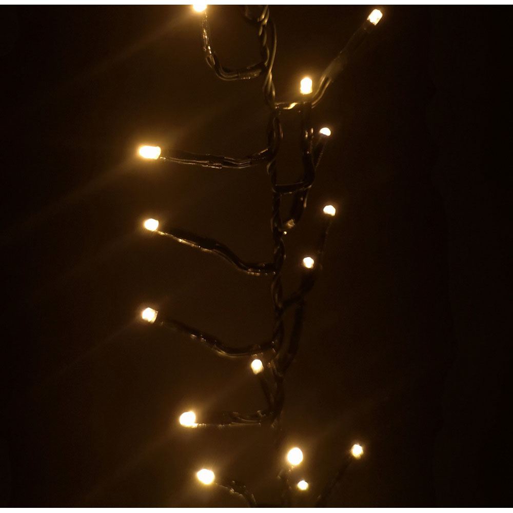 Premier ClusterBrights 480 Vintage Gold LED Christmas Cluster Light 6.2m Image 4