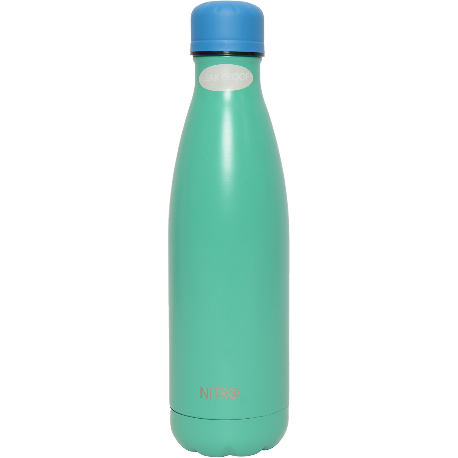 Nitro Neon Blue/Green Stainless Steel Bottle Image 3