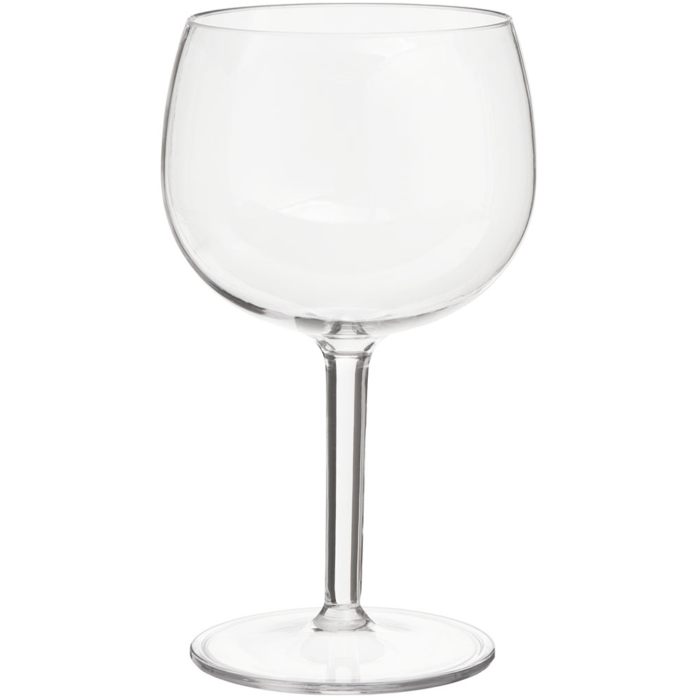 Wilko Clear Plastic Gin Glasses 4 Pack Wilko