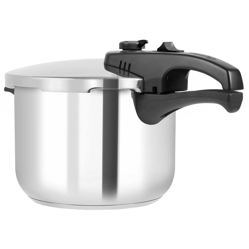 Tower Stainless Steel Pressure Cooker 22cm 6L Image 1