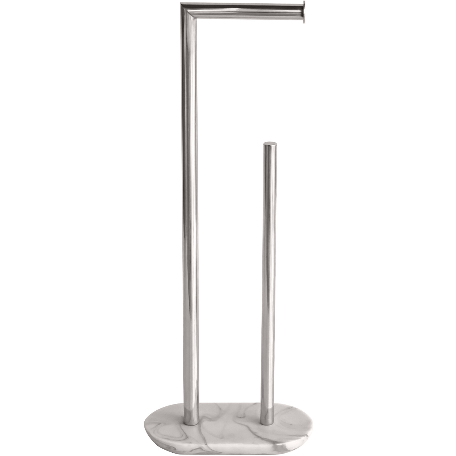 Madrid Toilet Roll Holder Chrome Image 1