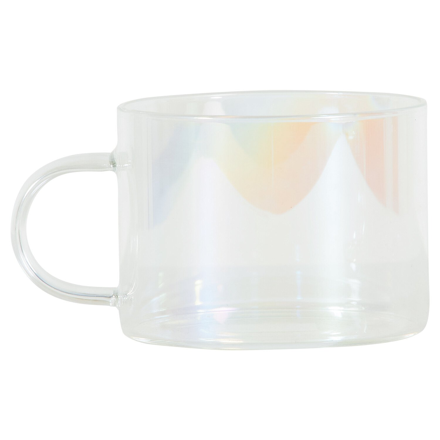 Lustre Glass Mug - Clear Image 1