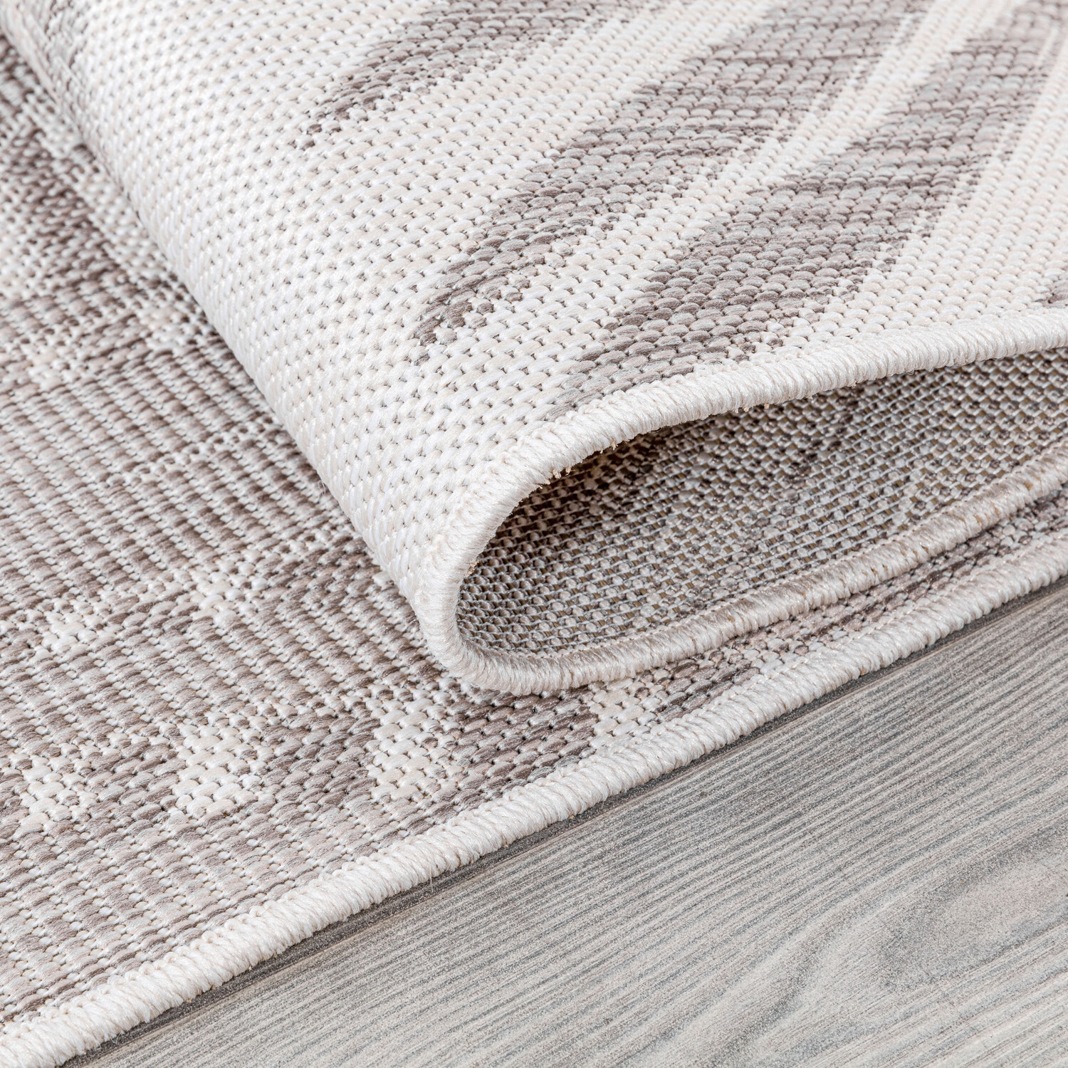 Miami Indoor and Outdoor Rug  - Grey / 120cm Image 3