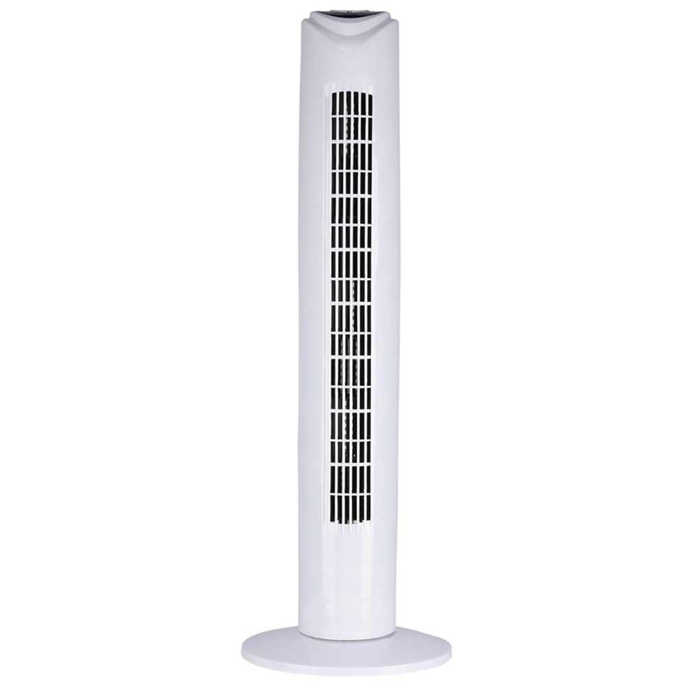 Ener-J White Smart Wi-Fi Digital Tower Fan Image 1