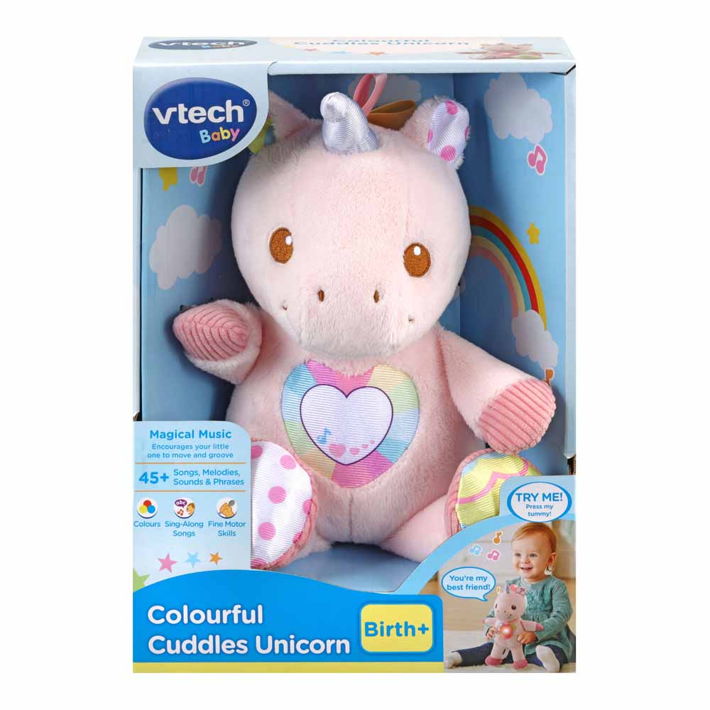 VTech Colourful Cuddles Unicorn Image 3