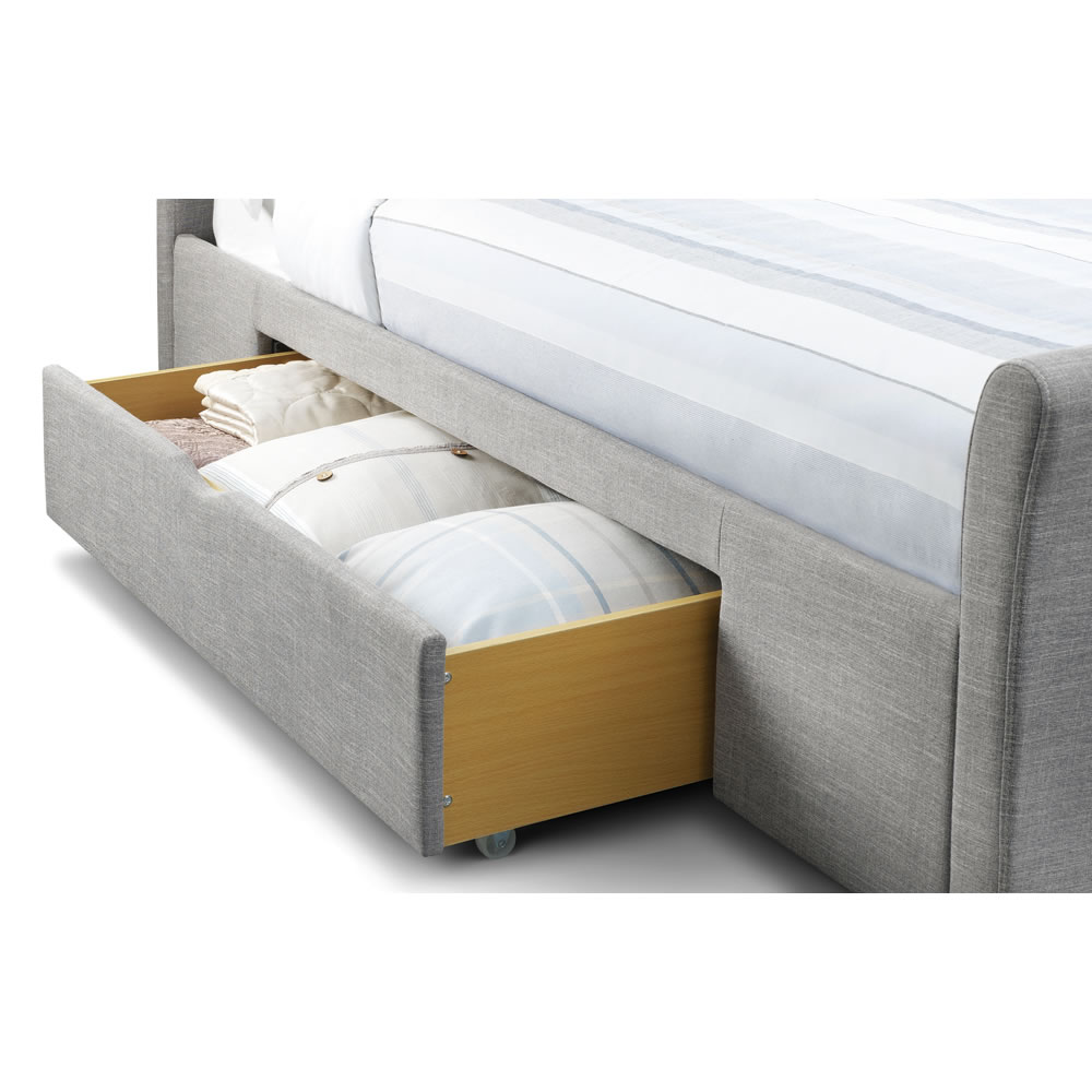 Julian Bowen Capri Grey King Size Storage Bed Image 3