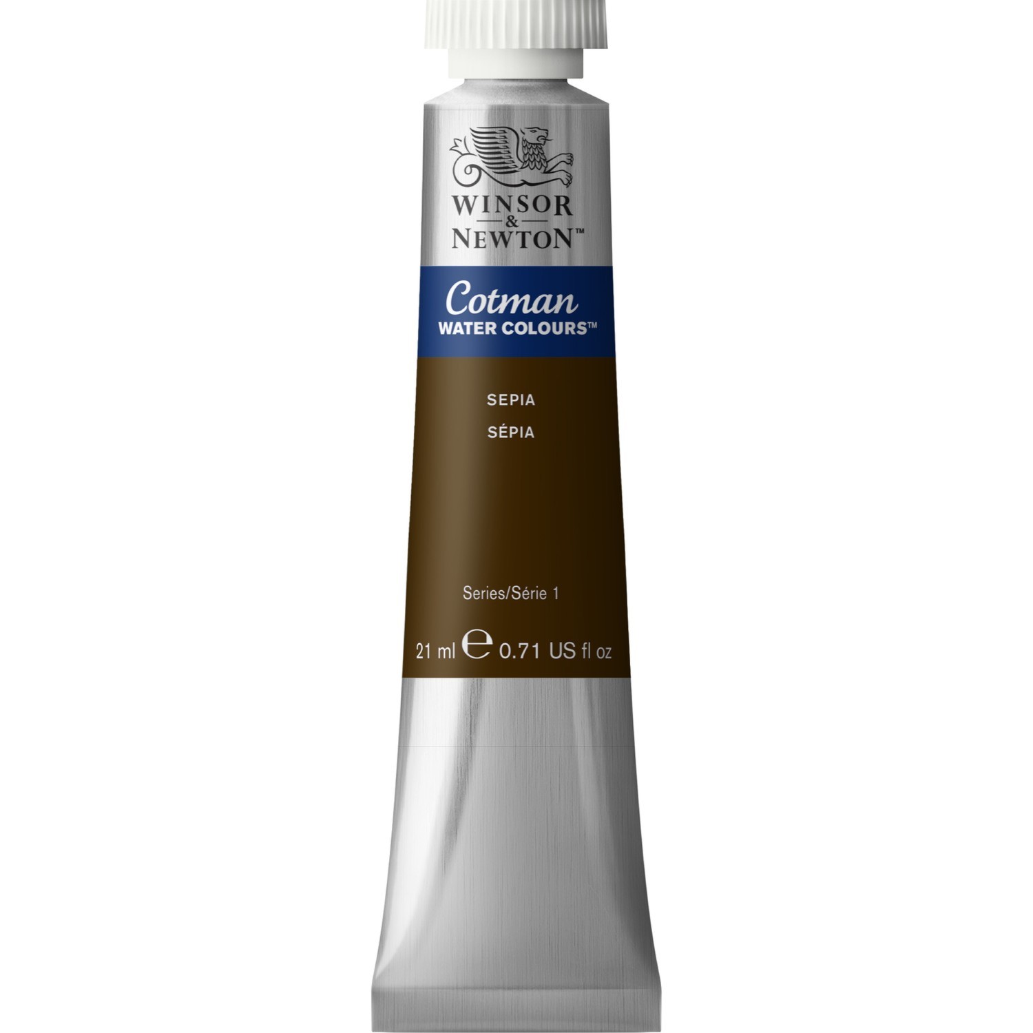 Winsor and Newton Cotman Sepia Watercolour Paint 21ml Image 1
