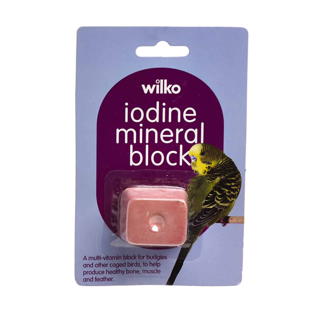 Wilko Caged Bird Iodine Mineral Block Image