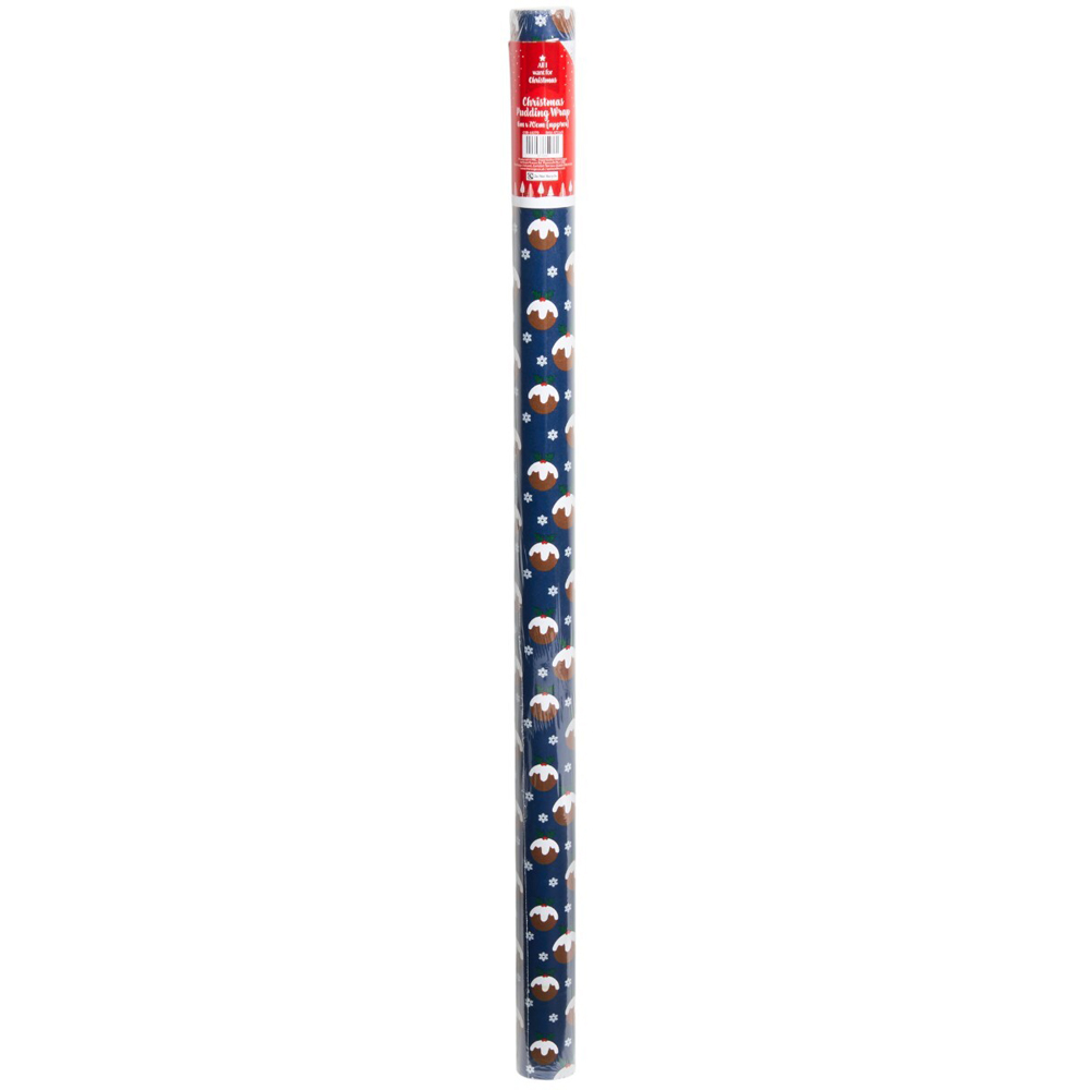 Christmas Pudding Gift Wrap Image 5
