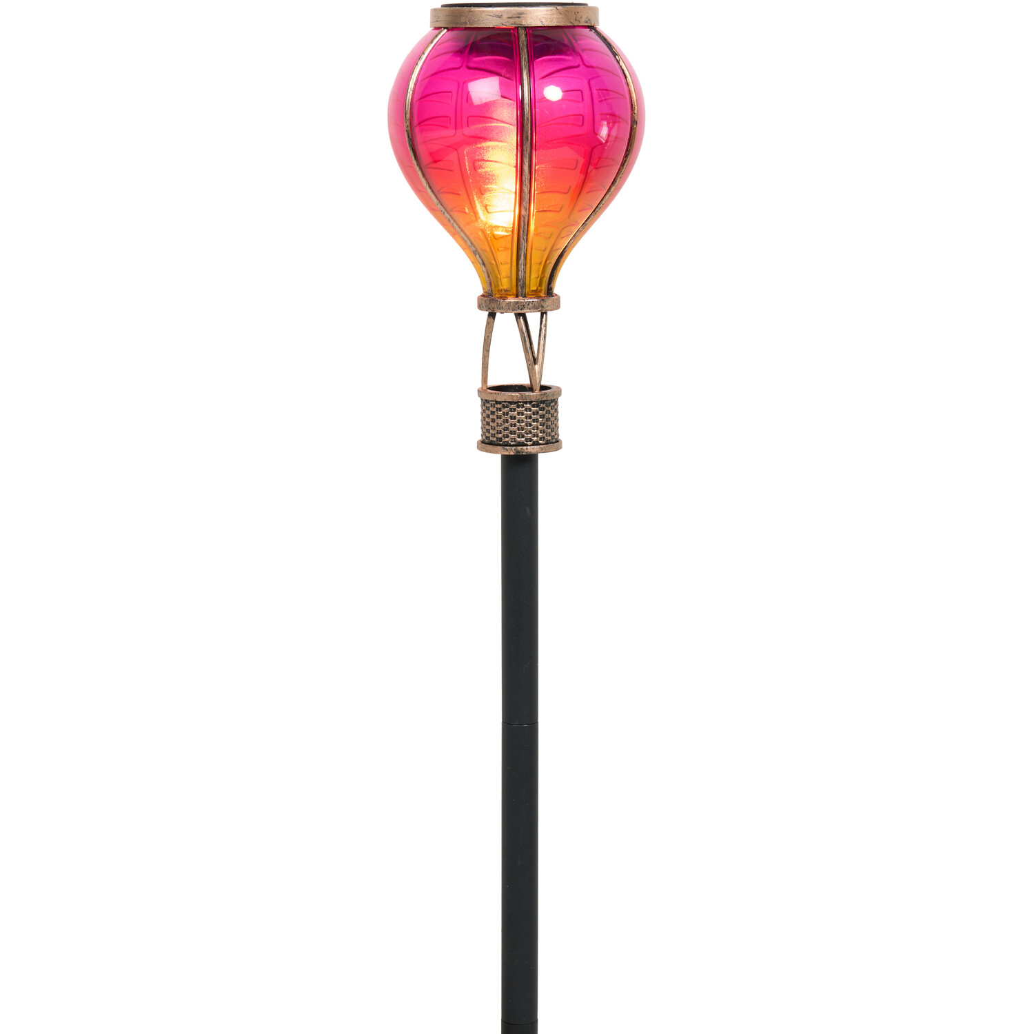 Solar Hot Air Balloon Shaped Stake Light Image 8