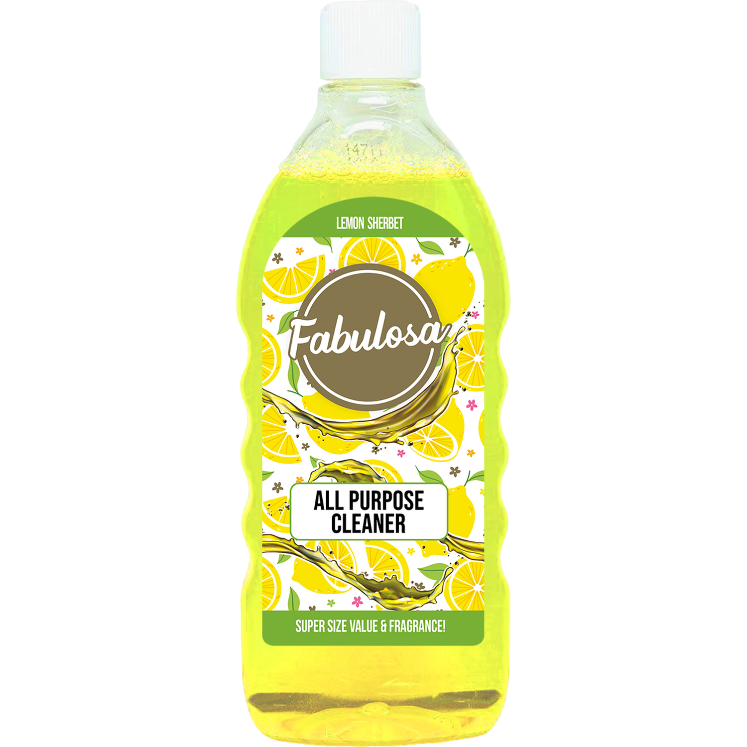 Fabulosa Scented All Purpose Cleaner 1L Lemon Sherbet Image