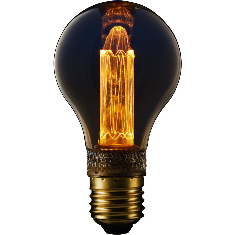 TCP 1 pack Screw E27/ES LED 65 Lumens Vintage Clas sic A-Shape Light Bulb Image 1