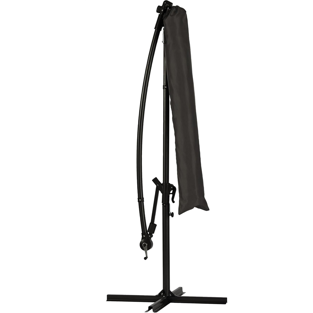 Garden Gear Cream Cantilever Parasol With Cover Image 3