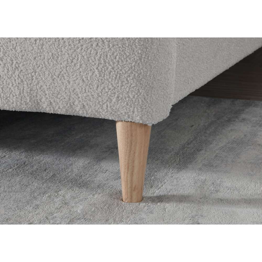 Otley King Size Grey Bed Image 8