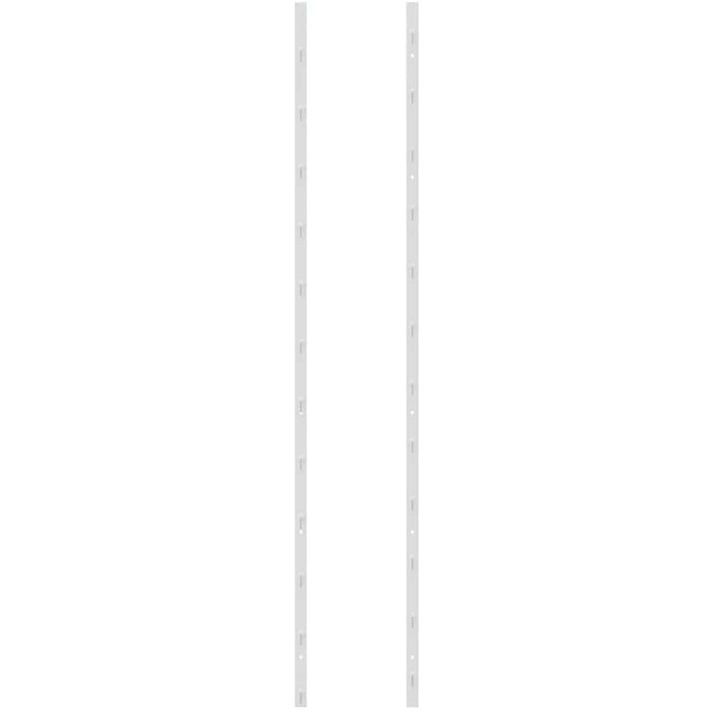 vidaXL 36 Bottle White Wall Mounted Wine Rack Image 4