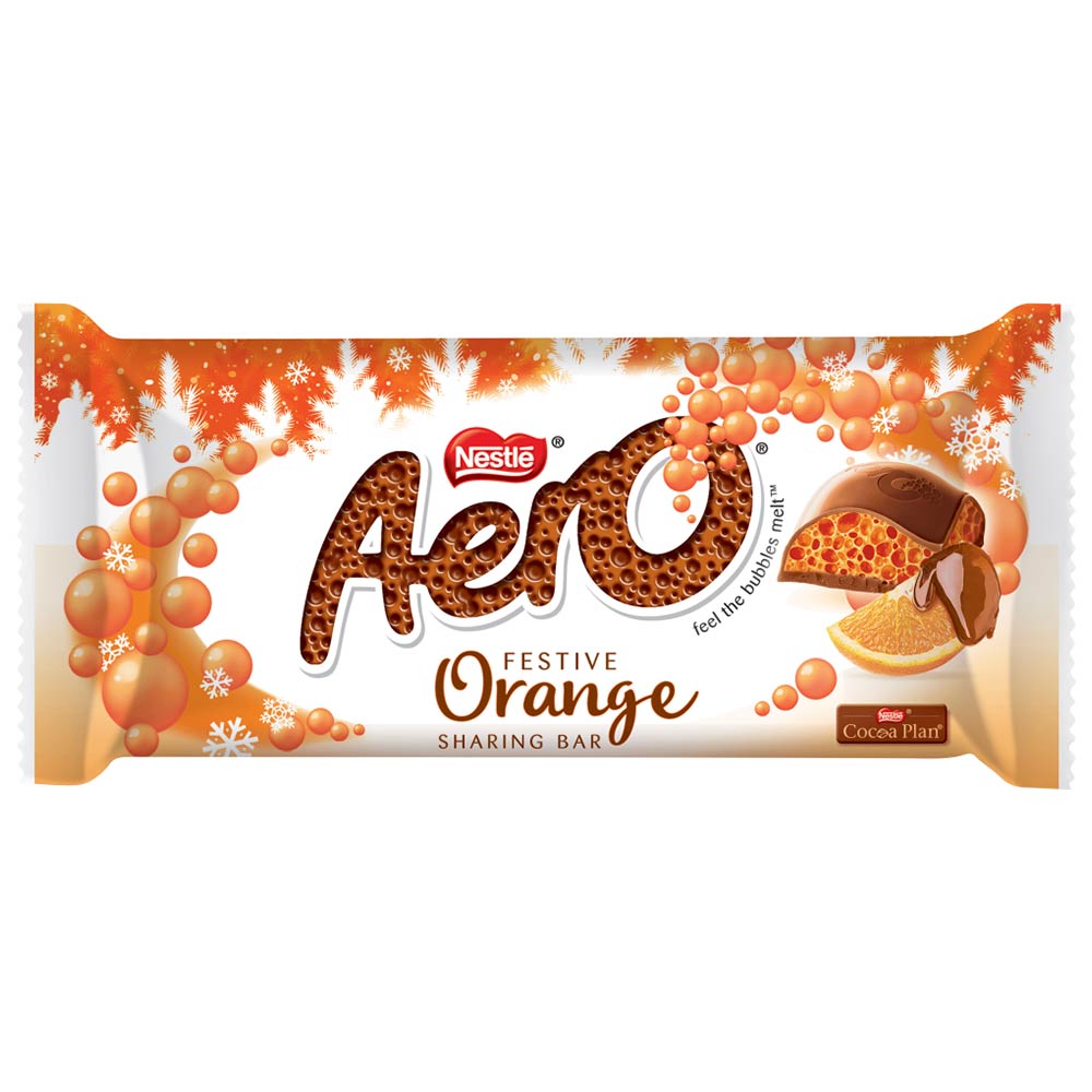 Aero Orange Chocolate Sharing Bar 90g Image