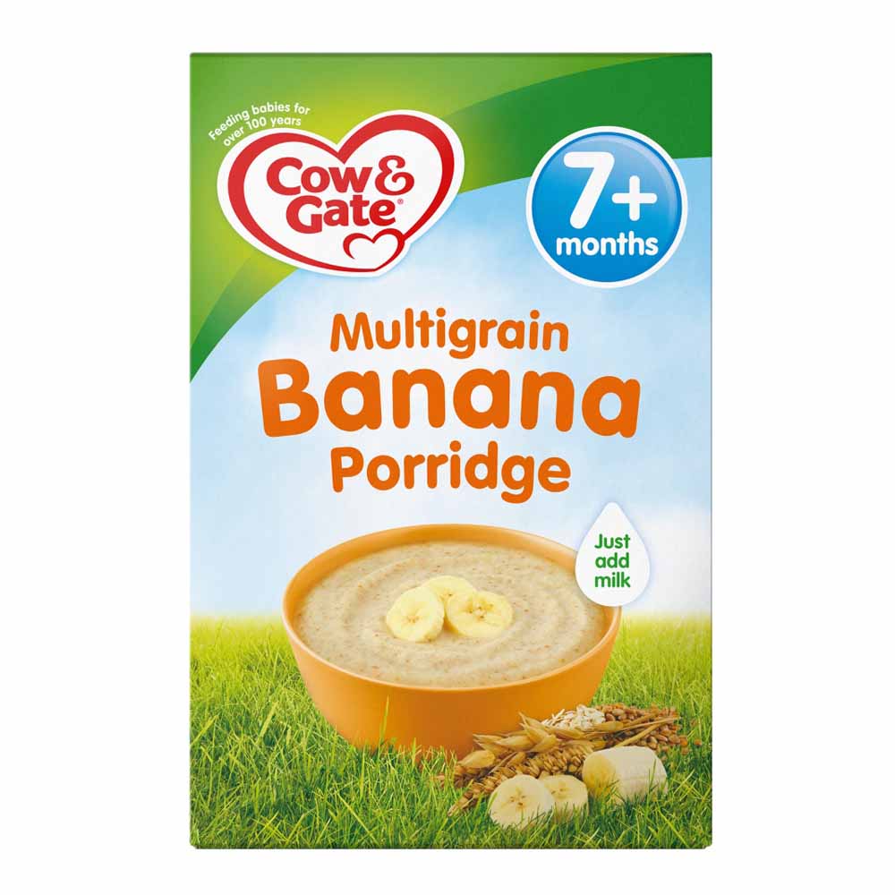 Cow and Gate Porridge Grain Banana 200g Image
