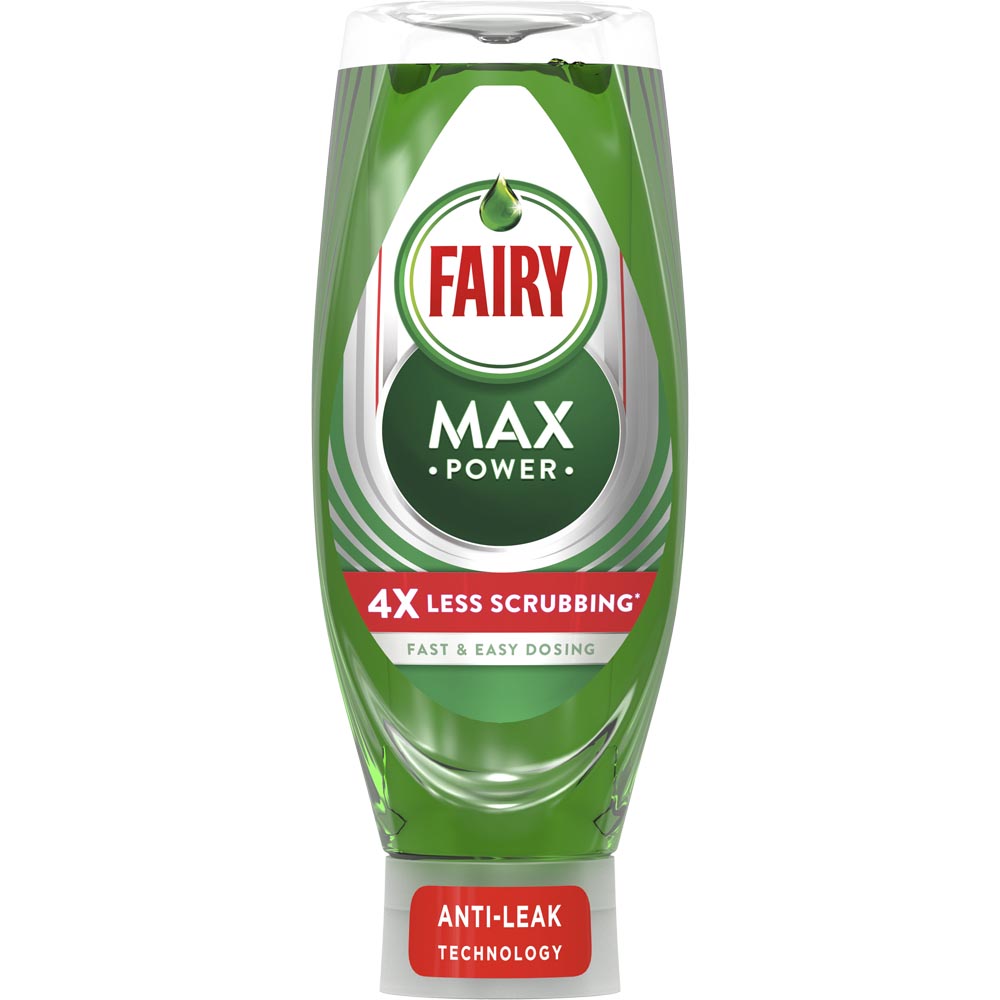 Fairy Max Power Wash Up Liquid Original 450ml Image 1