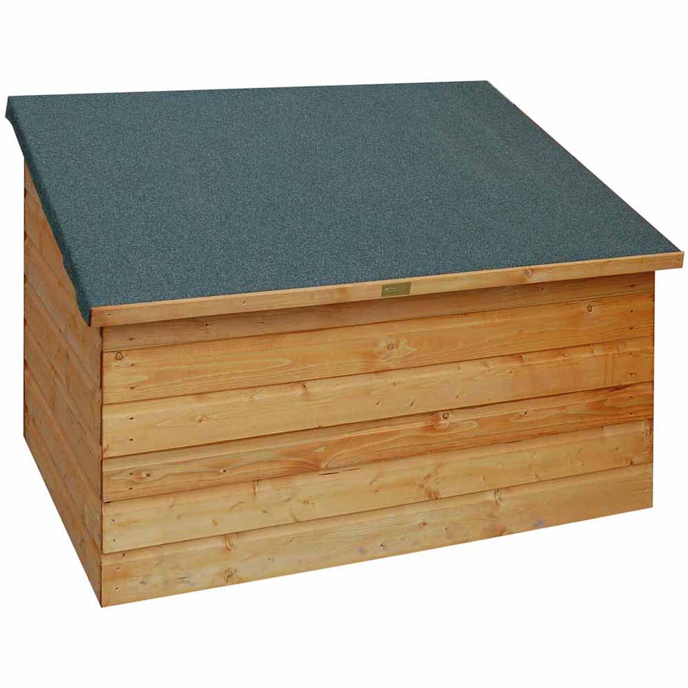 Rowlinson Wooden Shiplap Garden Chest Image 1