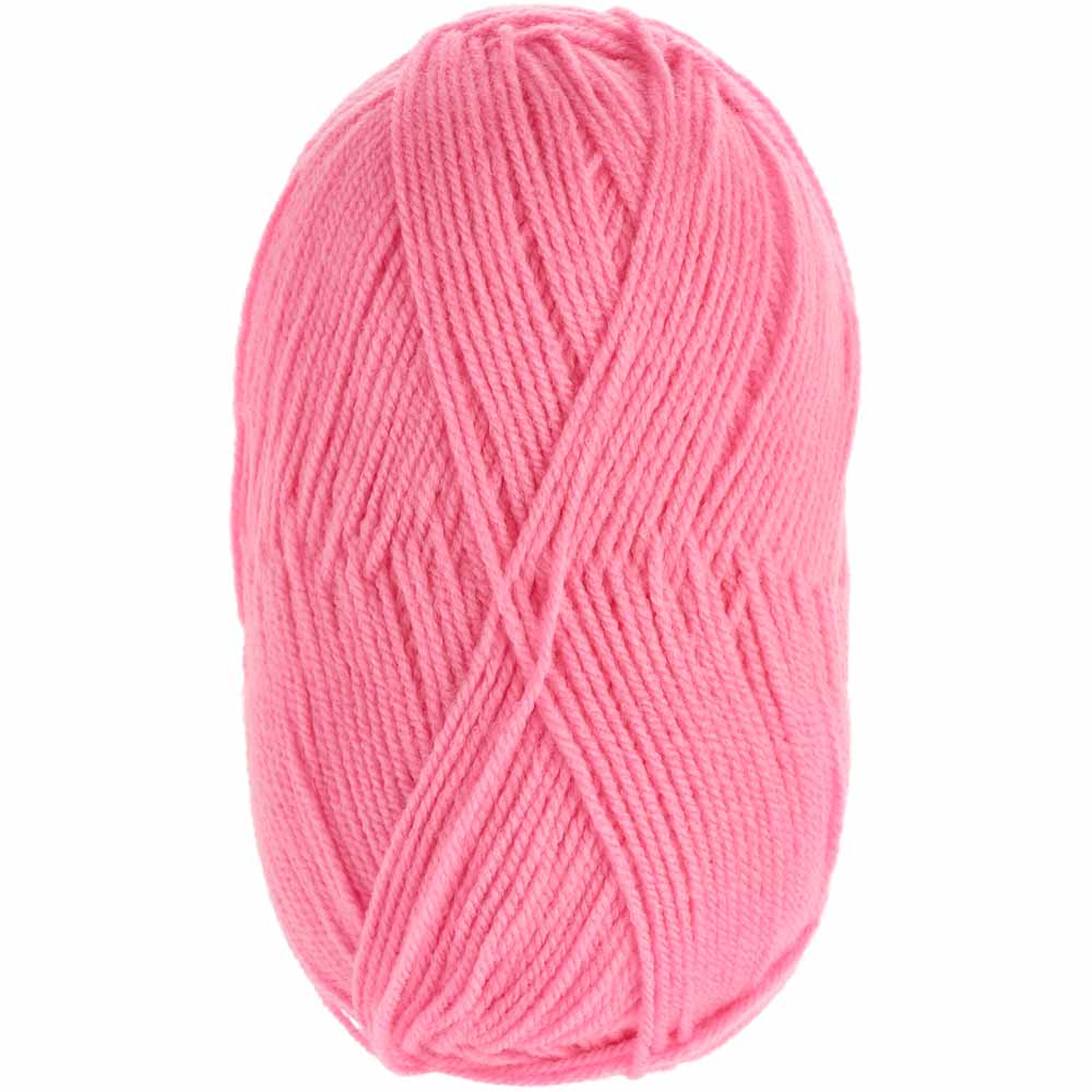 Wilko Double Knit Yarn Candy Pink 100g Image 1