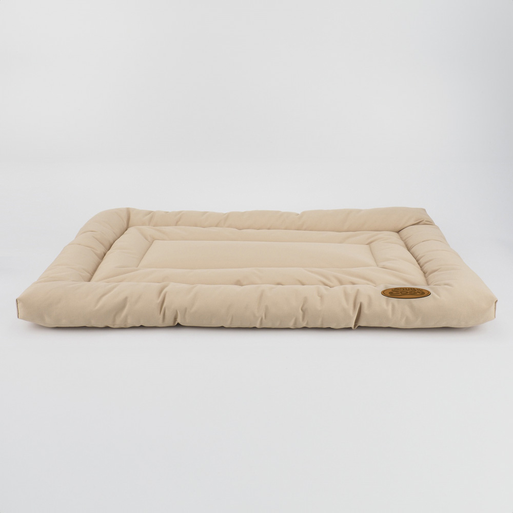 Snug & Cosy Large Camel Pet Mat Bed Image 2