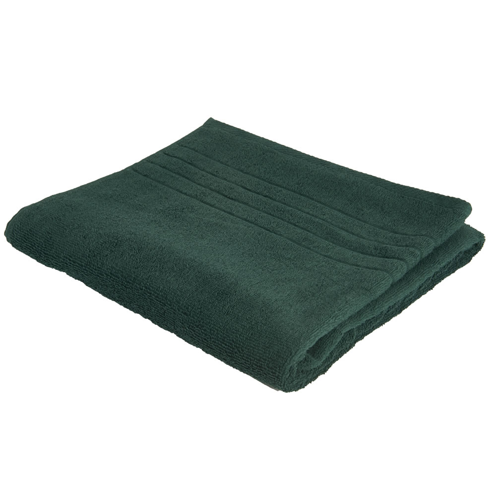 Wilko Emerald Bath Towel Image 1