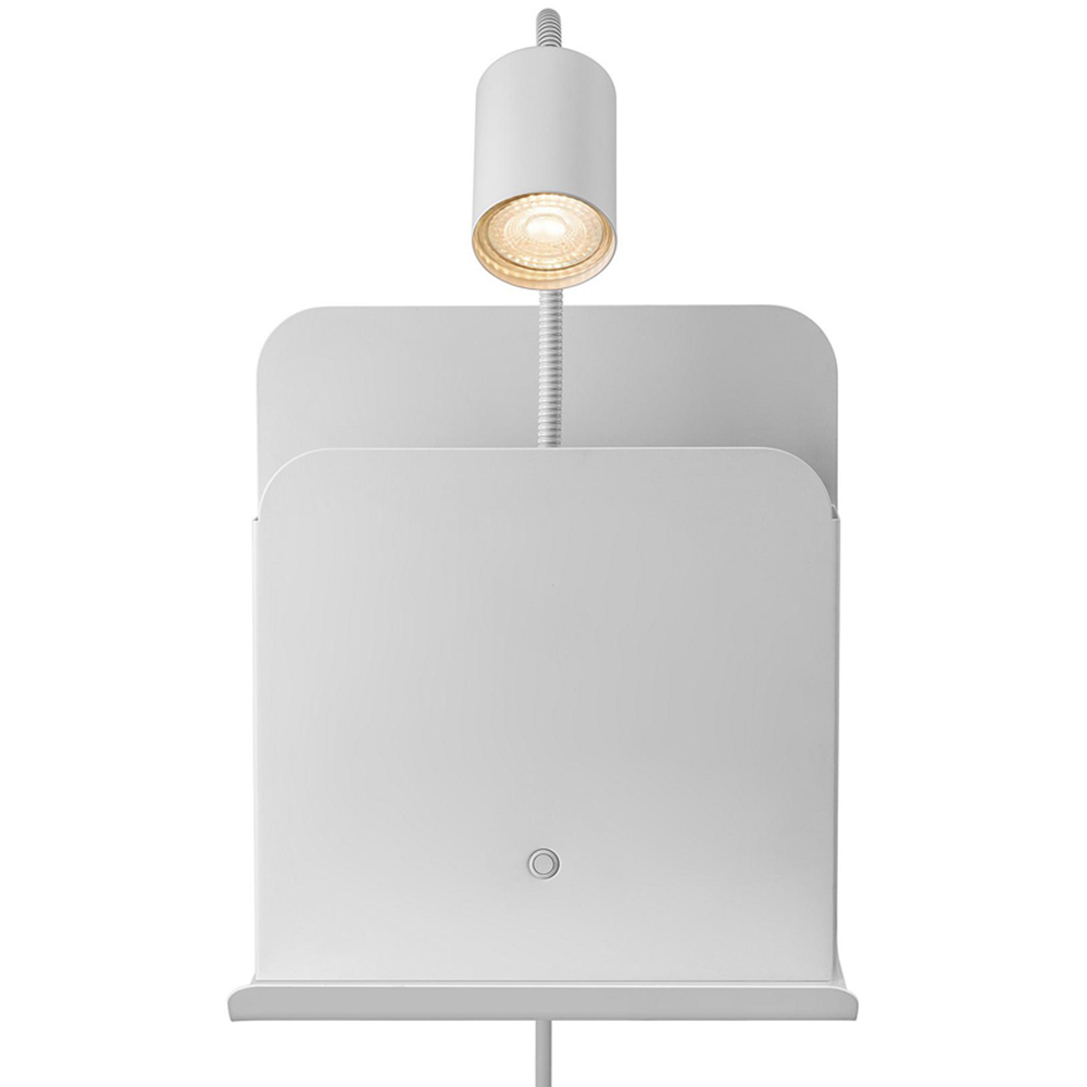Nordlux Roomi White Wall Light Image 1