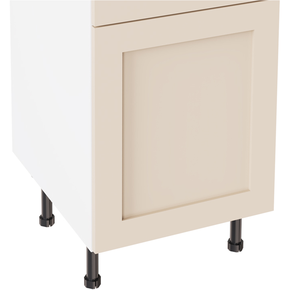 Kitchen Kit Shaker Matt Cashmere Drawerline Base Cabinet 500mm Image 3