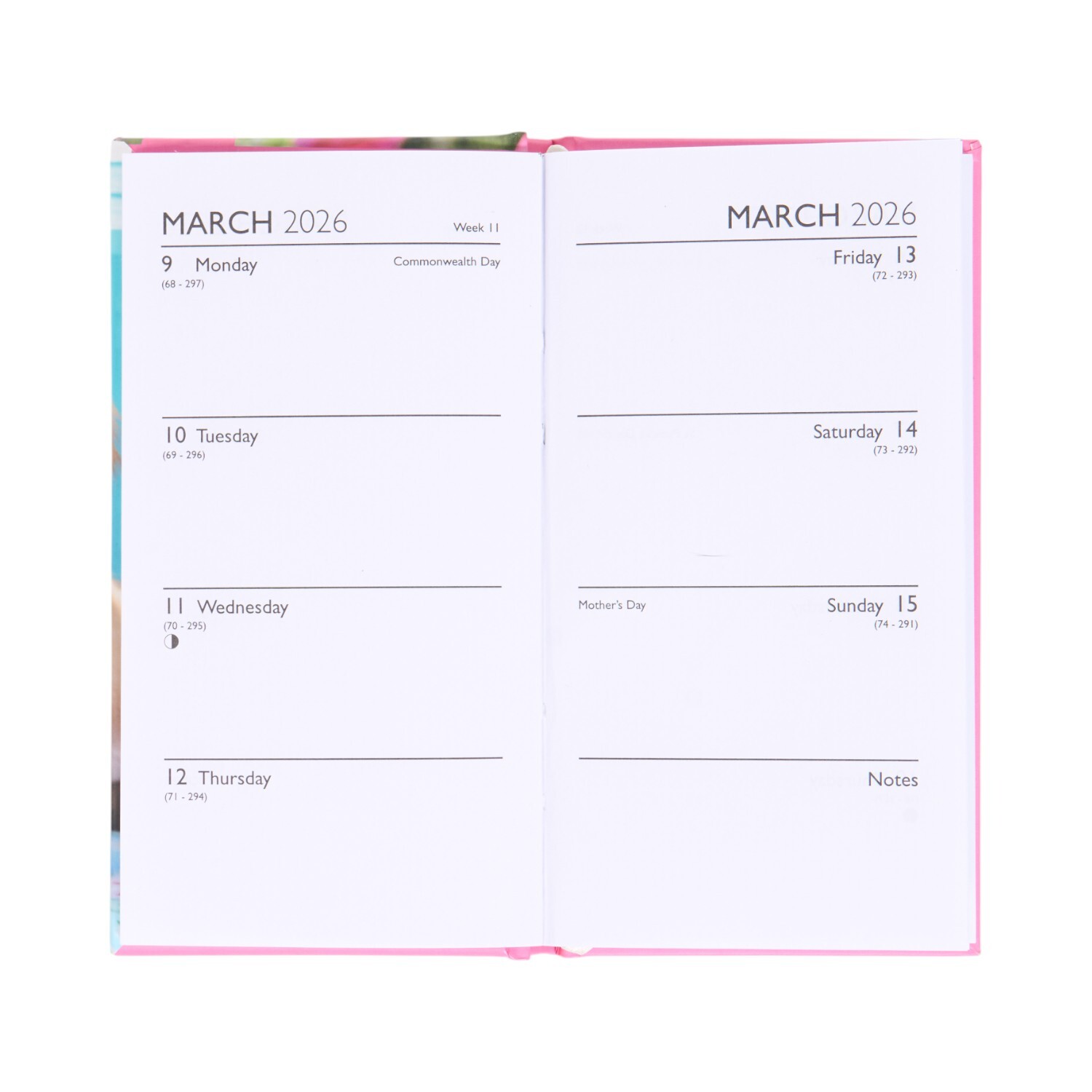 2026 Kittens or Puppies Slim Pocket Diary Image 5
